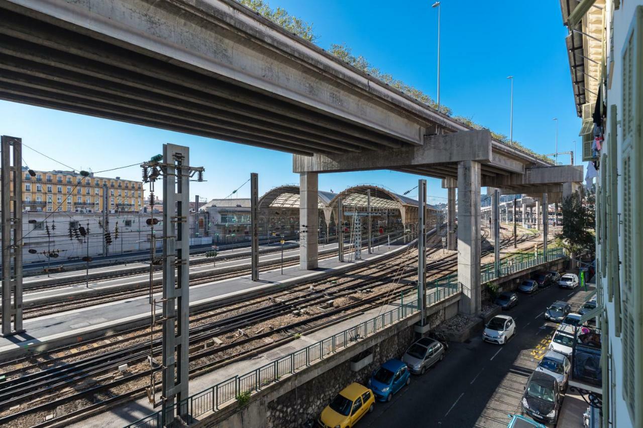 Appartamento La Casa Reine Jeanne- Central Pres De La Gare - Wifi - Parking - Neuf Et Confort Nizza Esterno foto